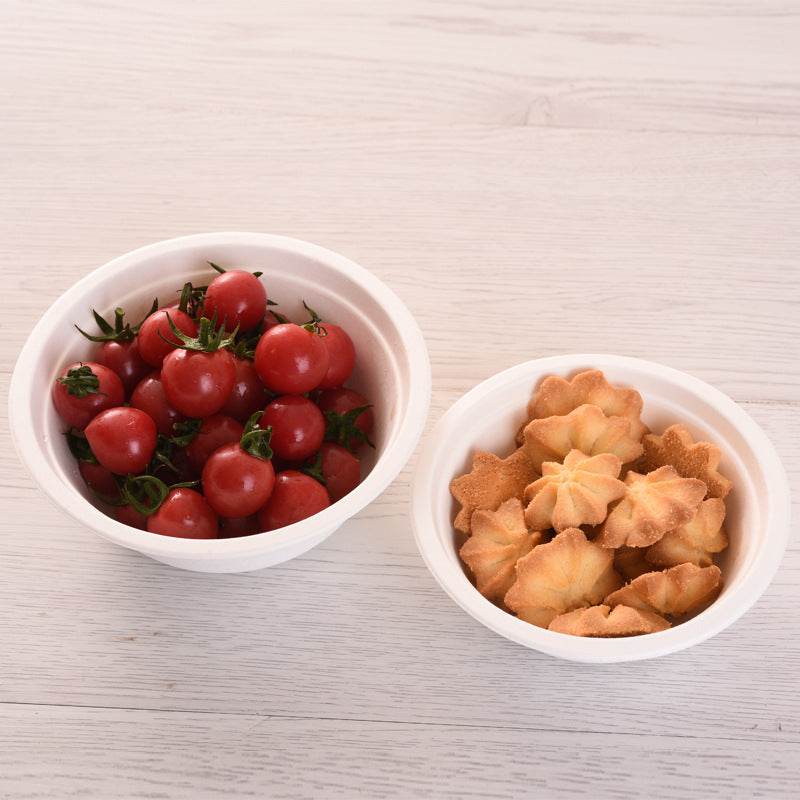 Disposable Paper Bowl Round Household Outdoor - Mubimart