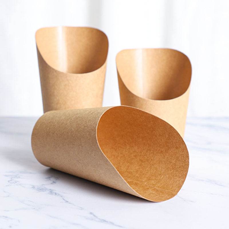 Disposable Paper Cup For Potato Chips - Mubimart