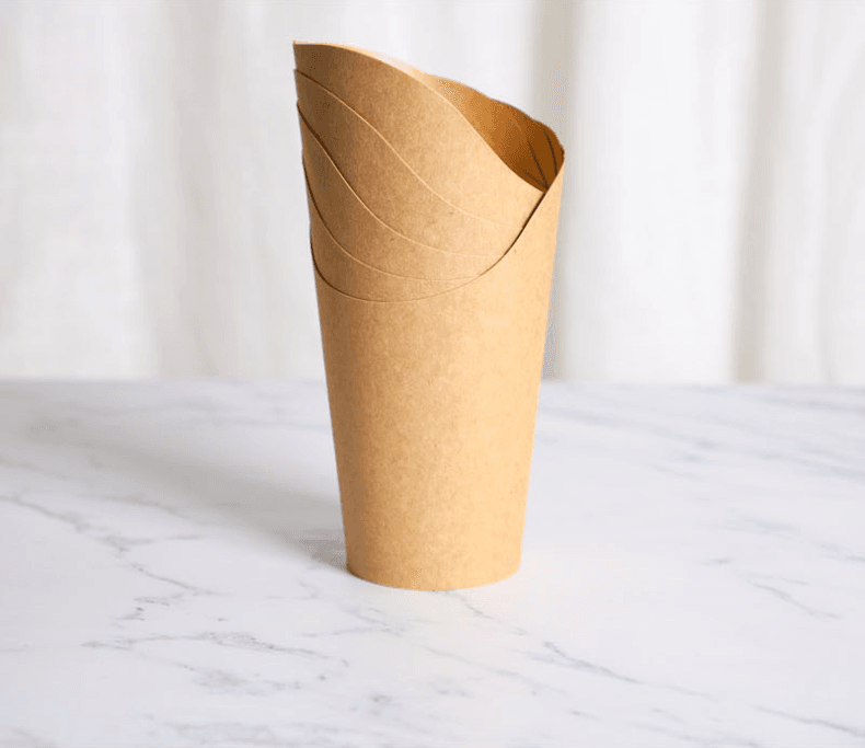 Disposable Paper Cup For Potato Chips - Mubimart