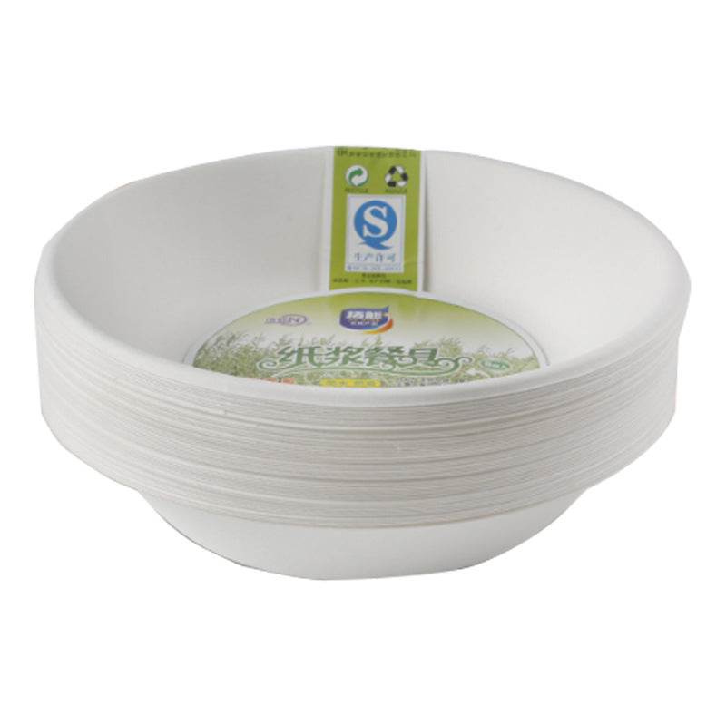 Disposable Paper Plate Bowl 8 Packs - Mubimart