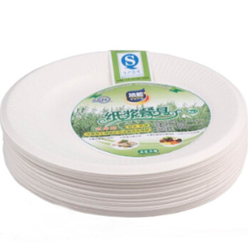 Disposable Paper Plate Bowl 8 Packs - Mubimart