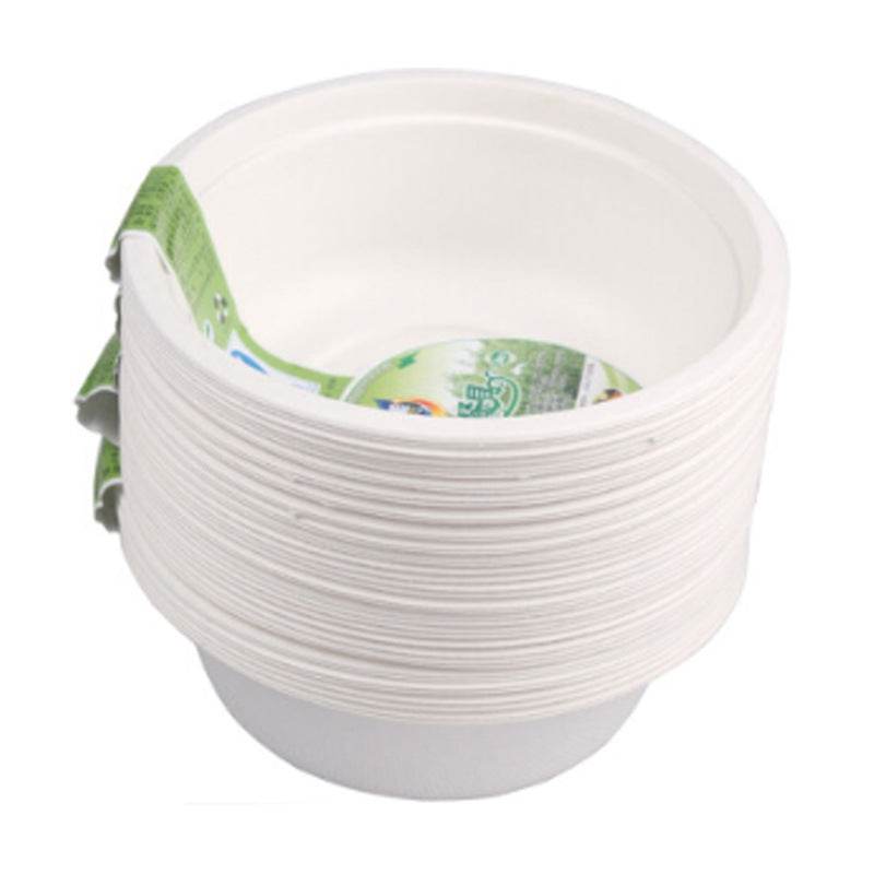 Disposable Paper Plate Bowl 8 Packs - Mubimart