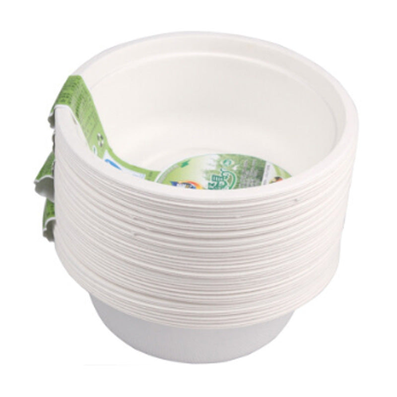 Disposable Paper Plate Bowl 8 Packs - Mubimart -  