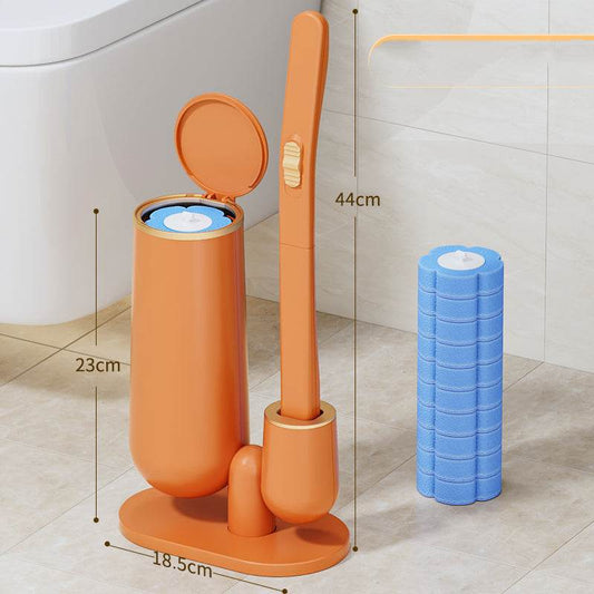 Disposable Toilet Brush No Dead Corner Toilet Brush Disposable Household Toilet - Mubimart