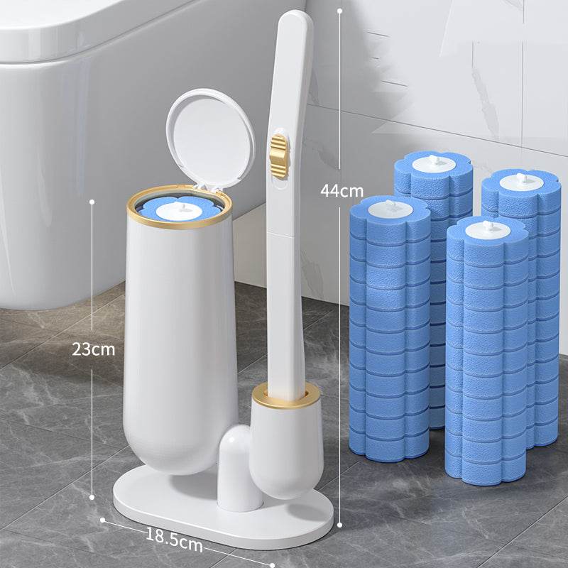 Disposable Toilet Brush No Dead Corner Toilet Brush Disposable Household Toilet - Mubimart