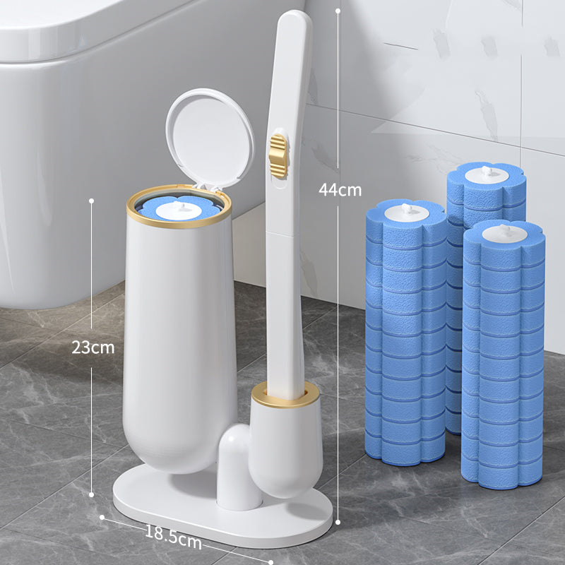 Disposable Toilet Brush No Dead Corner Toilet Brush Disposable Household Toilet - Mubimart -  