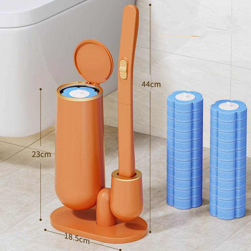 Disposable Toilet Brush No Dead Corner Toilet Brush Disposable Household Toilet - Mubimart
