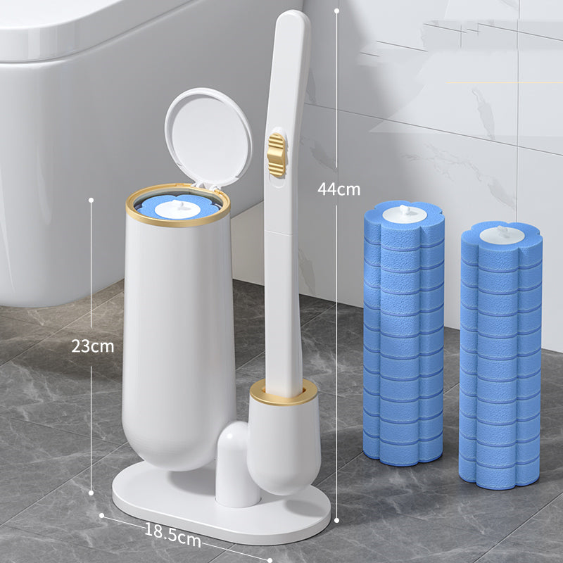 Disposable Toilet Brush No Dead Corner Toilet Brush Disposable Household Toilet - Mubimart -  