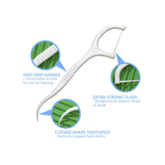 Disposable Ultra-fine Toothpick Floss Portable - Mubimart -  