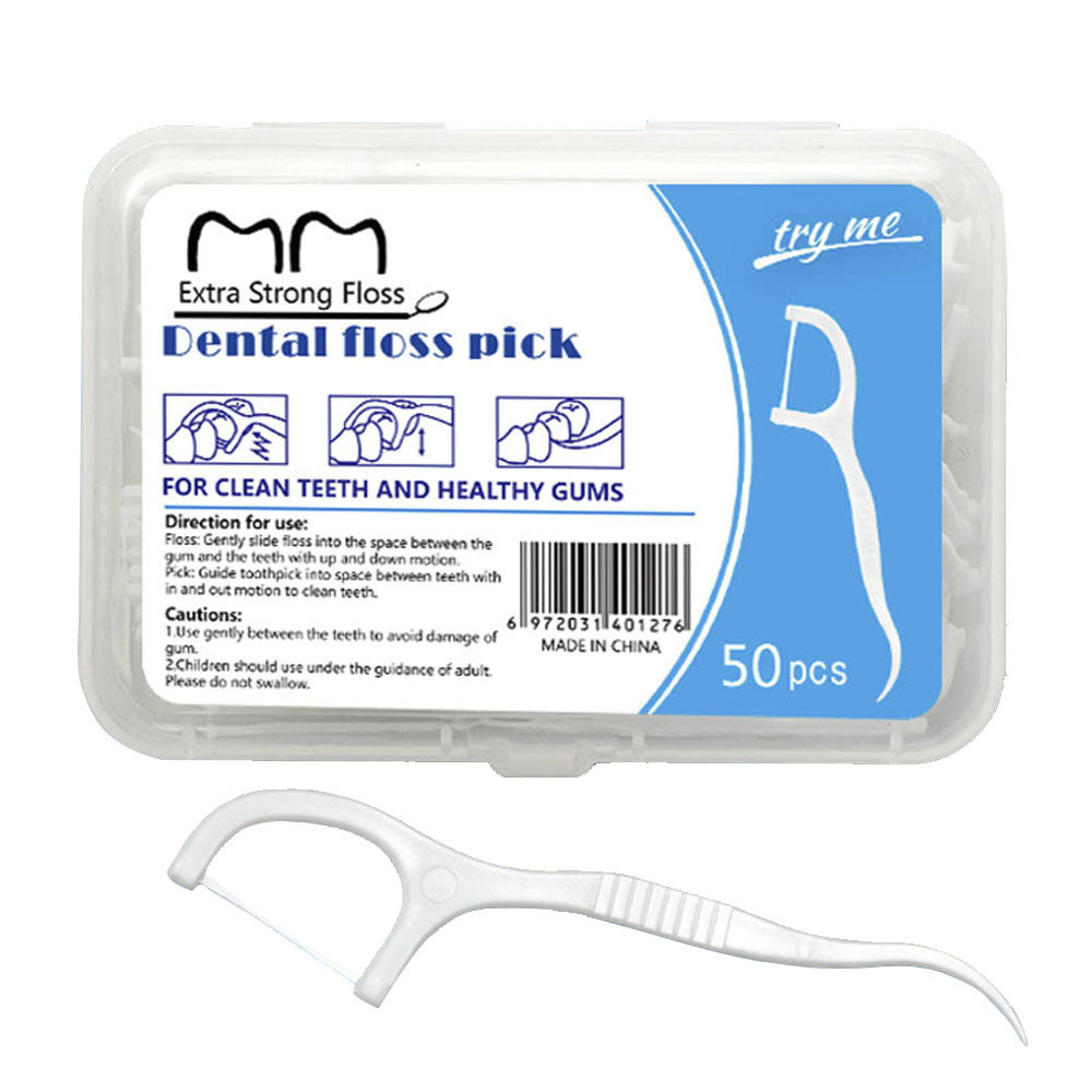 Disposable Ultra-fine Toothpick Floss Portable - Mubimart -  