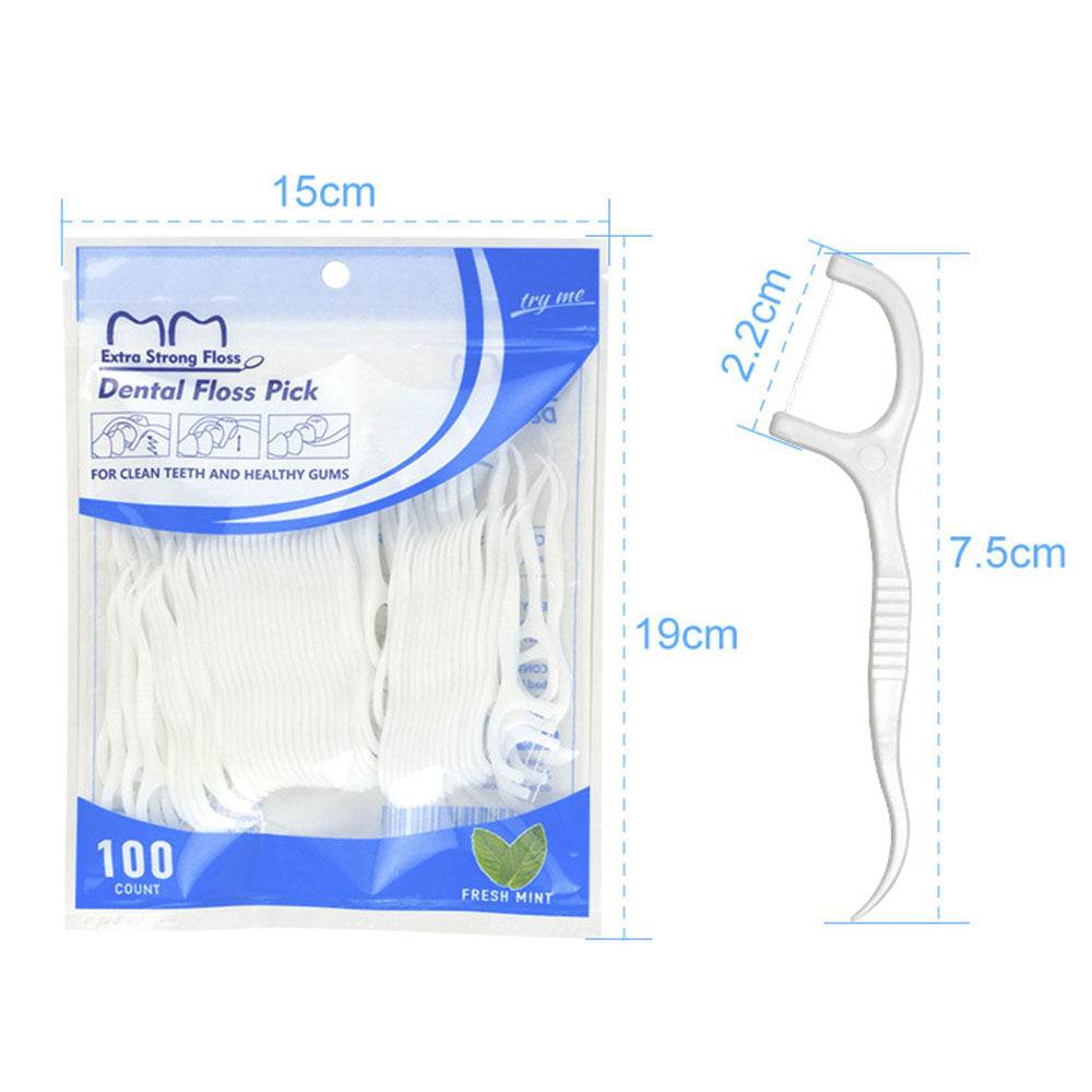 Disposable Ultra-fine Toothpick Floss Portable - Mubimart