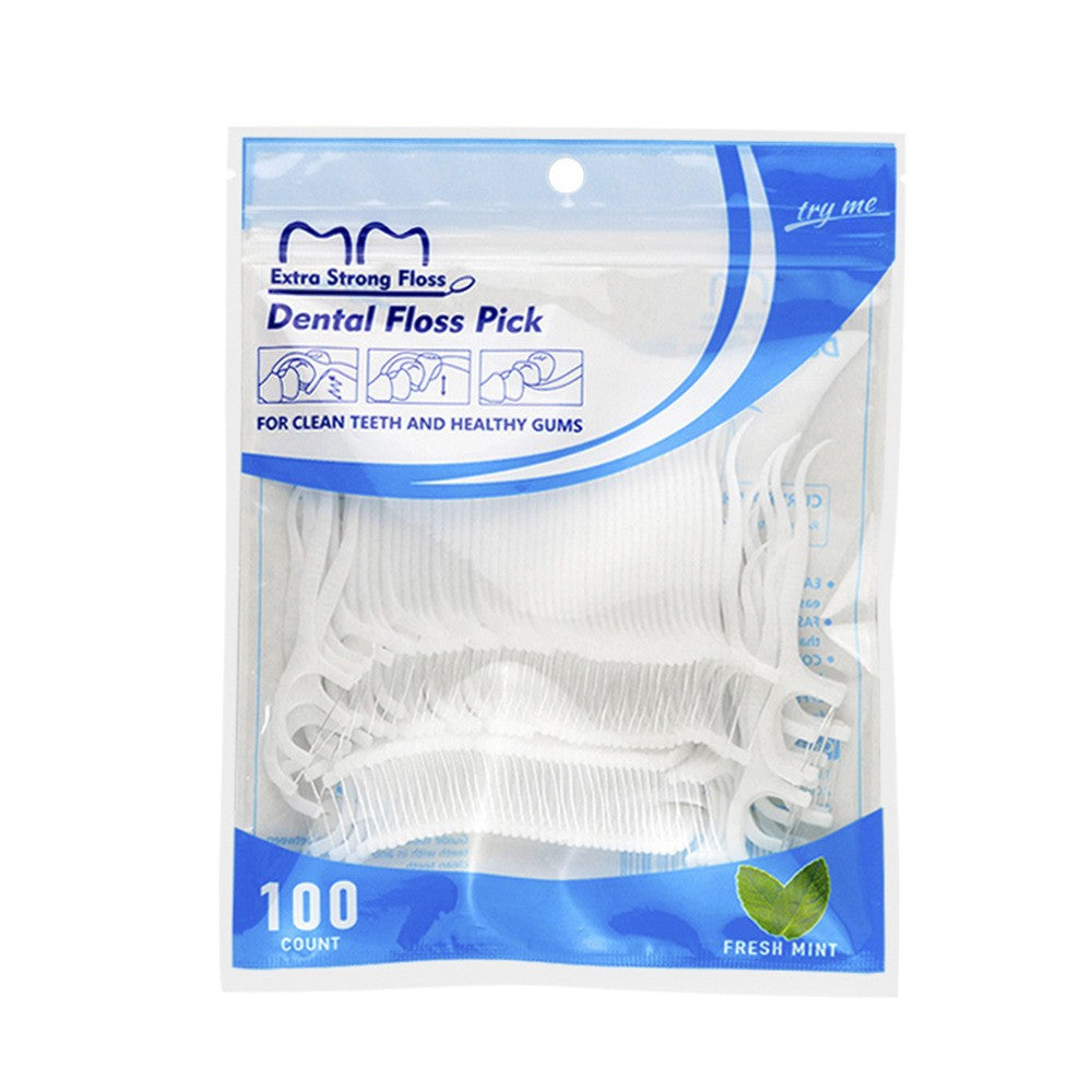 Disposable Ultra-fine Toothpick Floss Portable - Mubimart -  