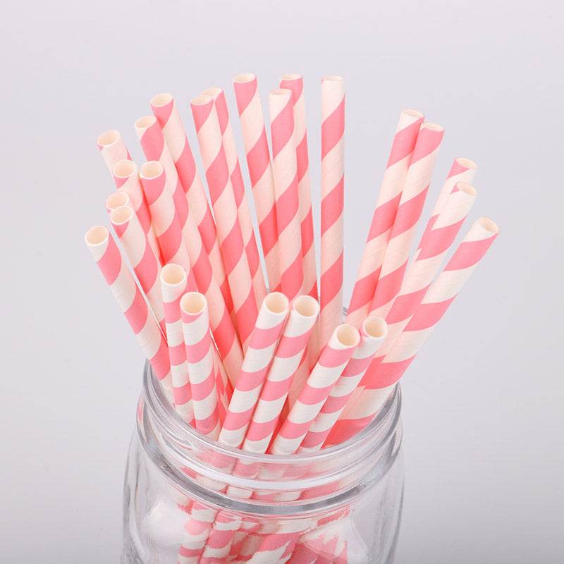 Disposable paper straws - Mubimart