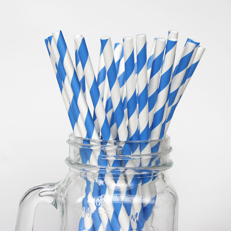 Disposable paper straws - Mubimart -  