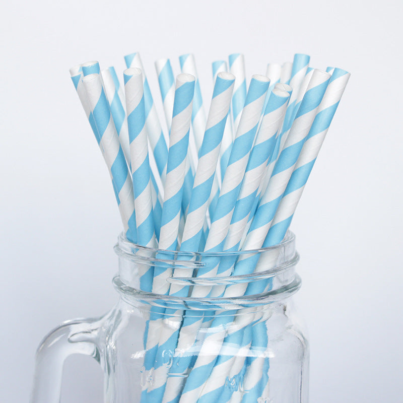 Disposable paper straws - Mubimart -  