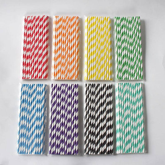 Disposable paper straws - Mubimart