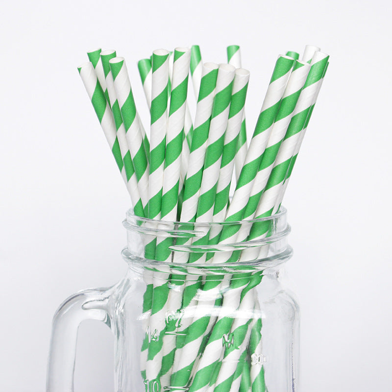 Disposable paper straws - Mubimart -  