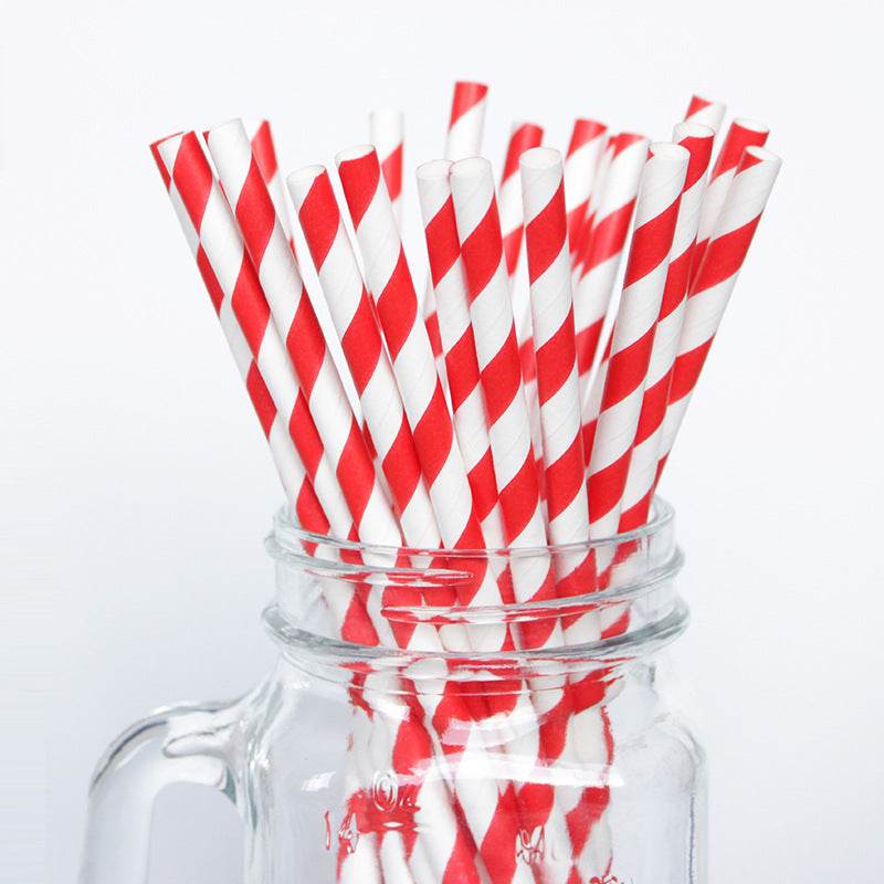 Disposable paper straws - Mubimart