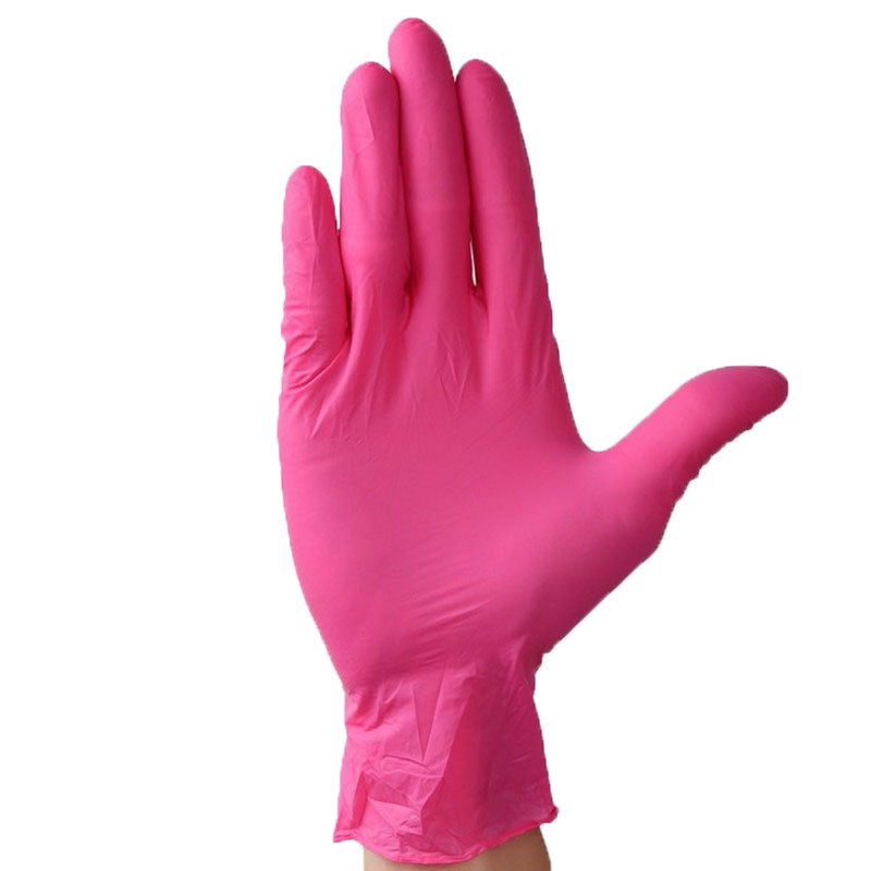 Disposable rubber latex household cleaning gloves - Mubimart -  