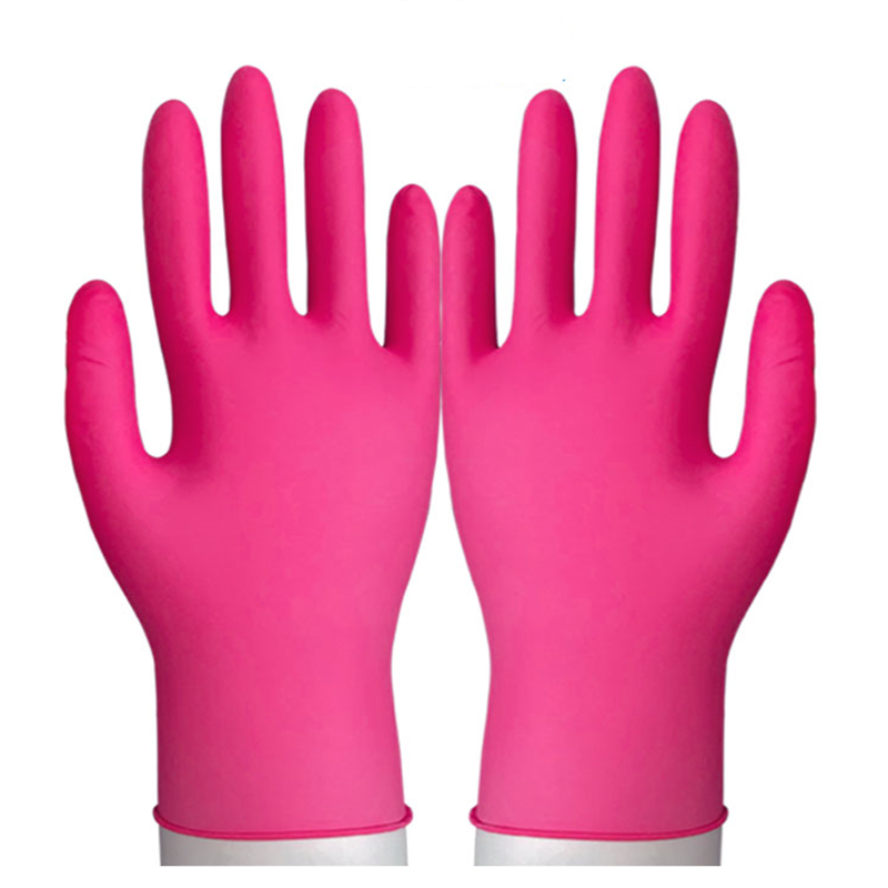 Disposable rubber latex household cleaning gloves - Mubimart -  