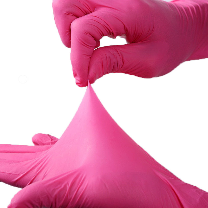 Disposable rubber latex household cleaning gloves - Mubimart -  