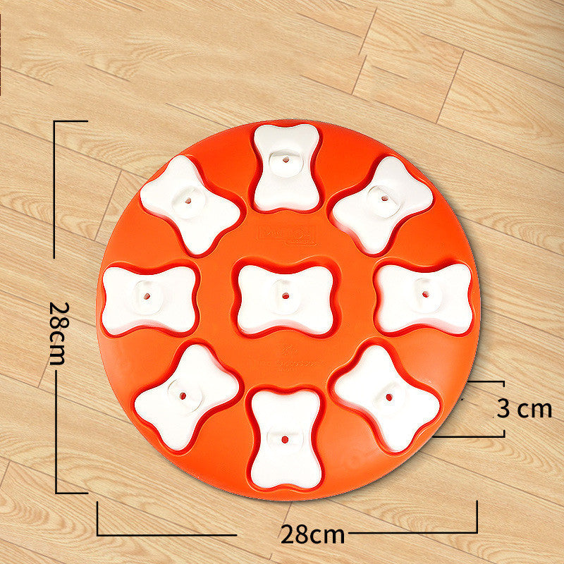 Dog Puzzle Toys Increase IQ Interactive Puppy Dog Food Dispenser Pet Dogs Training Games Feeder For Puppy Medium Dog Bowl Dog Puzzle Toys Increase IQ Interactive Puppy Dog Food Dispenser P - Mubimart -  