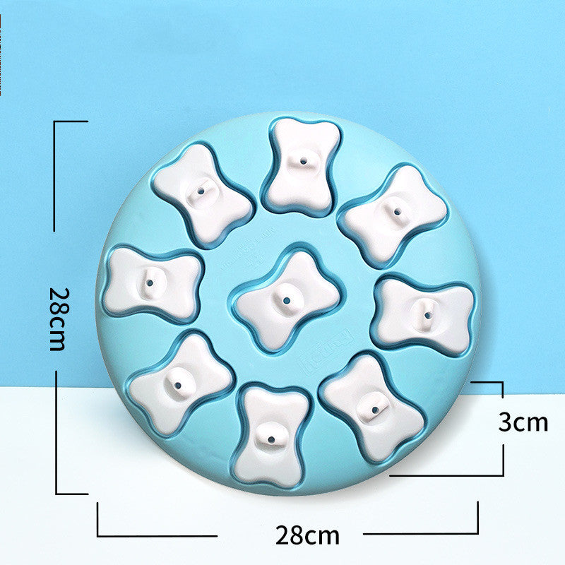 Dog Puzzle Toys Increase IQ Interactive Puppy Dog Food Dispenser Pet Dogs Training Games Feeder For Puppy Medium Dog Bowl Dog Puzzle Toys Increase IQ Interactive Puppy Dog Food Dispenser P - Mubimart -  