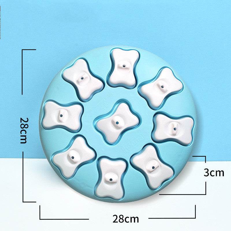 Dog Puzzle Toys Increase IQ Interactive Puppy Dog Food Dispenser Pet Dogs Training Games Feeder For Puppy Medium Dog Bowl Dog Puzzle Toys Increase IQ Interactive Puppy Dog Food Dispenser P - Mubimart