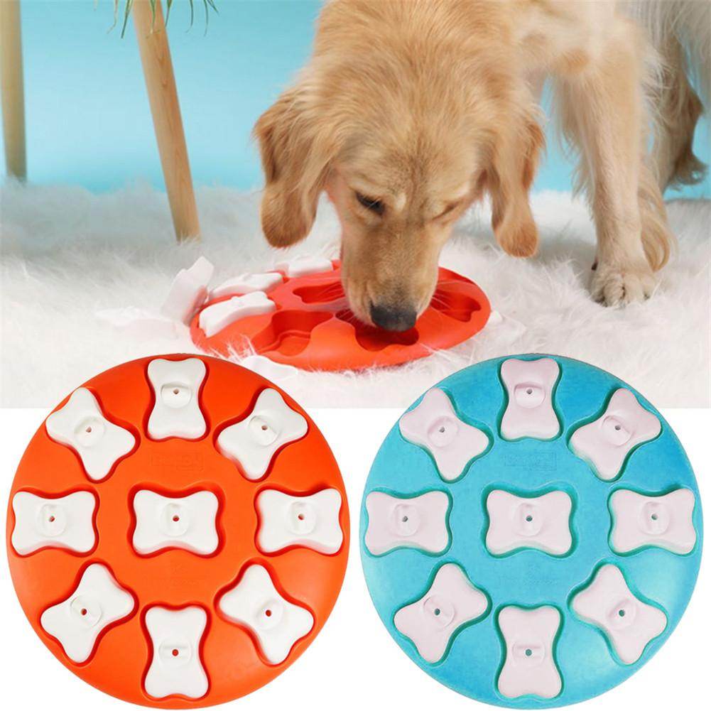 Dog Puzzle Toys Increase IQ Interactive Puppy Dog Food Dispenser Pet Dogs Training Games Feeder For Puppy Medium Dog Bowl Dog Puzzle Toys Increase IQ Interactive Puppy Dog Food Dispenser P - Mubimart
