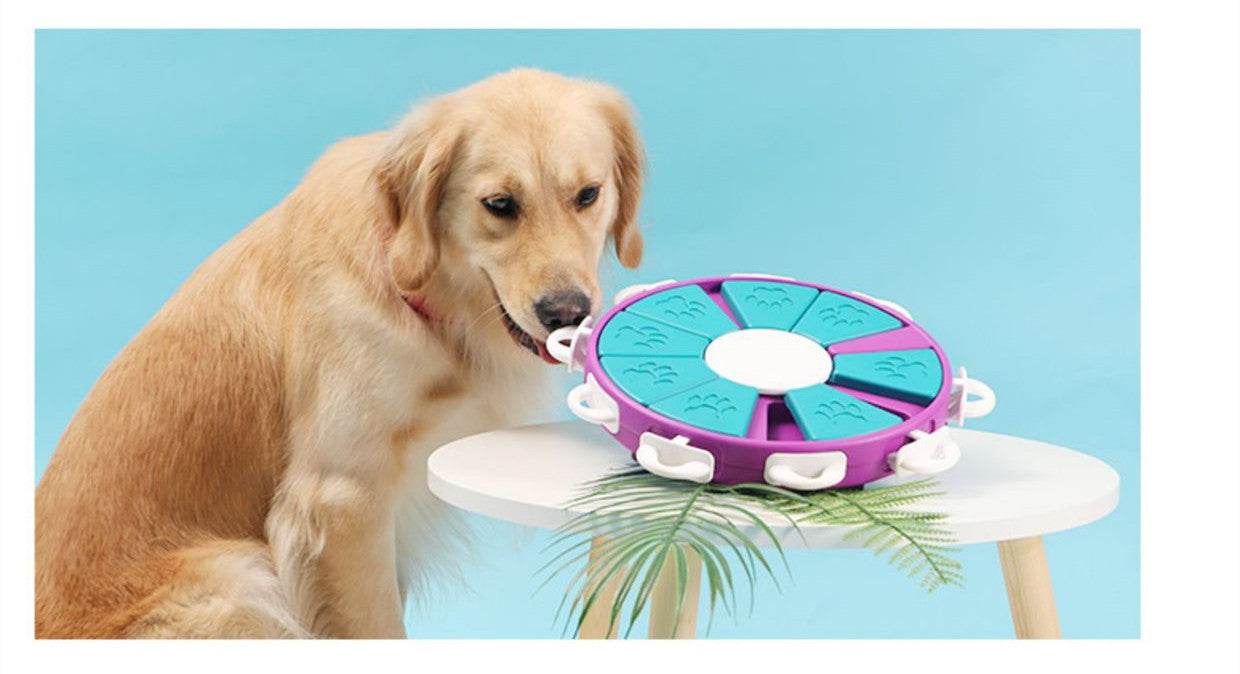 Dog Puzzle Toys Increase IQ Interactive Puppy Dog Food Dispenser Pet Dogs Training Games Feeder For Puppy Medium Dog Bowl Dog Puzzle Toys Increase IQ Interactive Puppy Dog Food Dispenser P - Mubimart