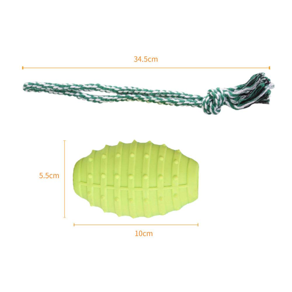 Dog Toys Pet Chew Toy Durable Chewers Toy For Aggressive Dogs With Rope - Indestructible Rope Dog Toys - Best Set For Heavy Duty Chewing And Interactive Play - Mubimart