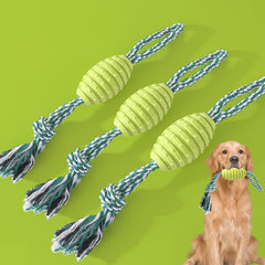 Dog Toys Pet Chew Toy Durable Chewers Toy For Aggressive Dogs With Rope - Indestructible Rope Dog Toys - Best Set For Heavy Duty Chewing And Interactive Play - Mubimart - Dog Toys 