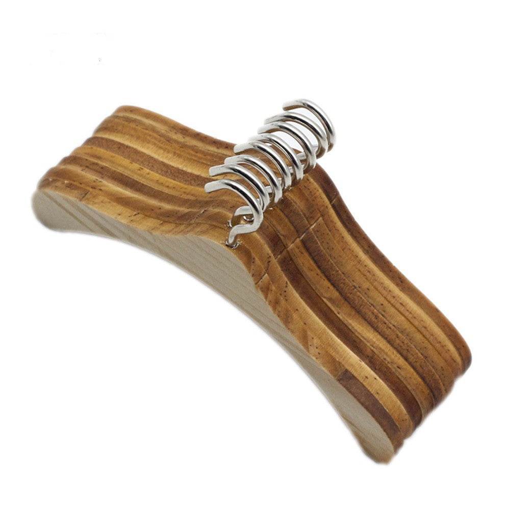 Doll Accessories Wooden Doll Clothes Dress Hangers For Dolls Toys - Mubimart