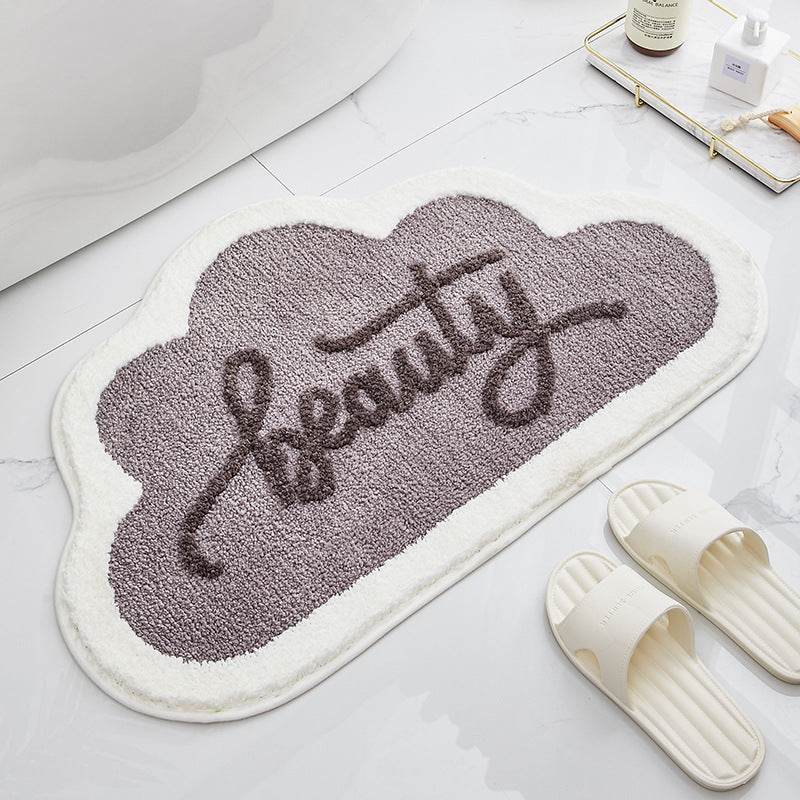 Door Entrance Bathroom Mat Cloud Bath Rug - Mubimart