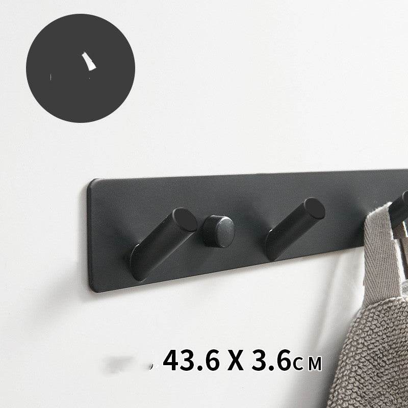 Door-to-door Clothes Hook Row Hook Porch Key Coat Hook Free Punch - Mubimart