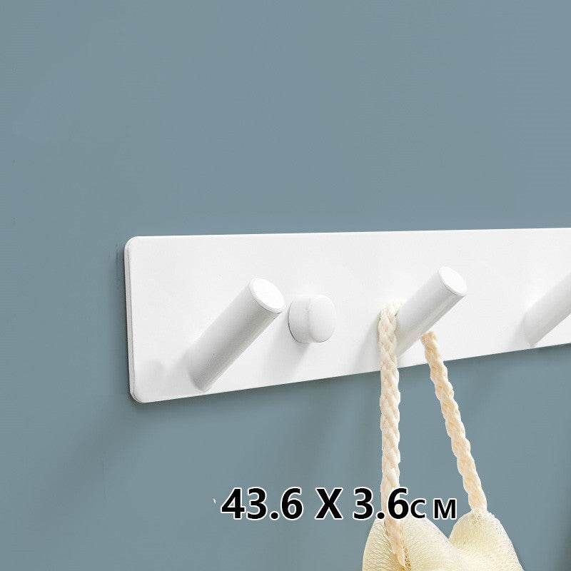 Door-to-door Clothes Hook Row Hook Porch Key Coat Hook Free Punch - Mubimart