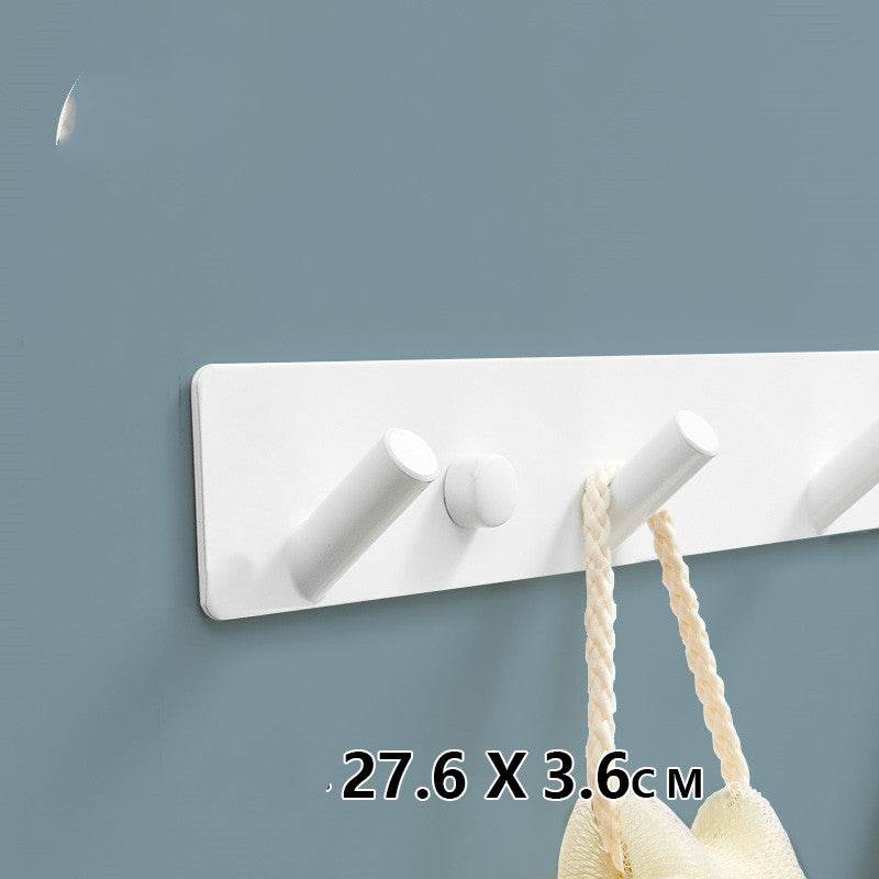 Door-to-door Clothes Hook Row Hook Porch Key Coat Hook Free Punch - Mubimart