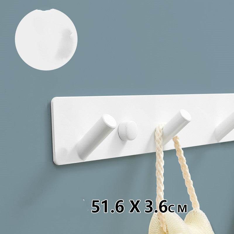 Door-to-door Clothes Hook Row Hook Porch Key Coat Hook Free Punch - Mubimart
