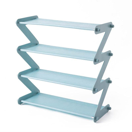 Dormitory simple iron shoe rack - Mubimart
