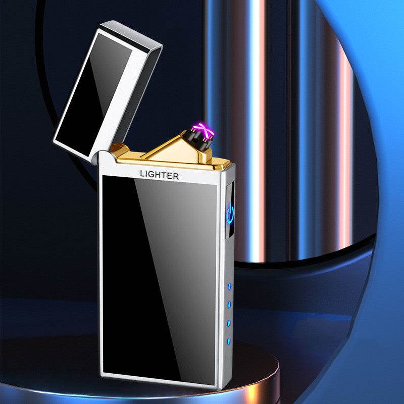 Double Arc Cigarette Lighter Touch Sensing Charging Lighter - Mubimart