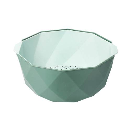 Double-Layer Plastic Multifunctional Fruit Bowl - Mubimart