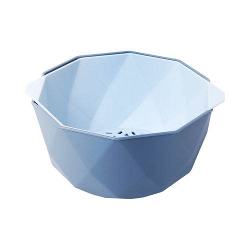 Double-Layer Plastic Multifunctional Fruit Bowl - Mubimart