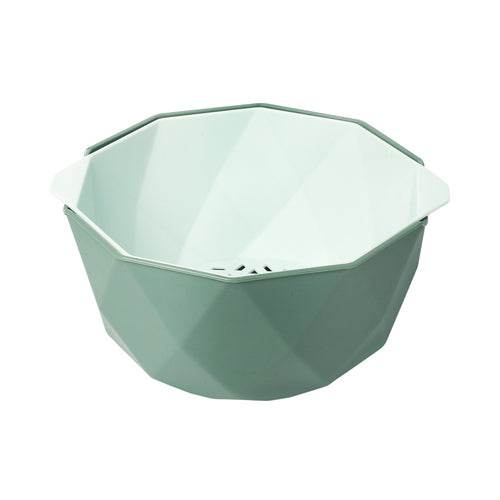 Double-Layer Plastic Multifunctional Fruit Bowl - Mubimart
