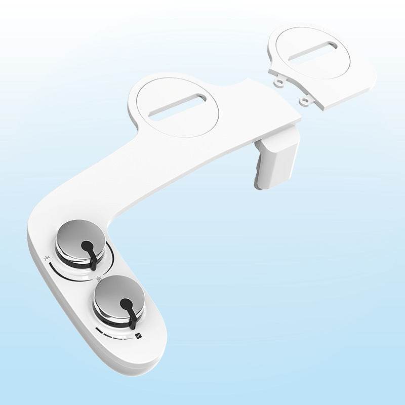 Double Nozzle Manual Without Electricity Bidet - Mubimart