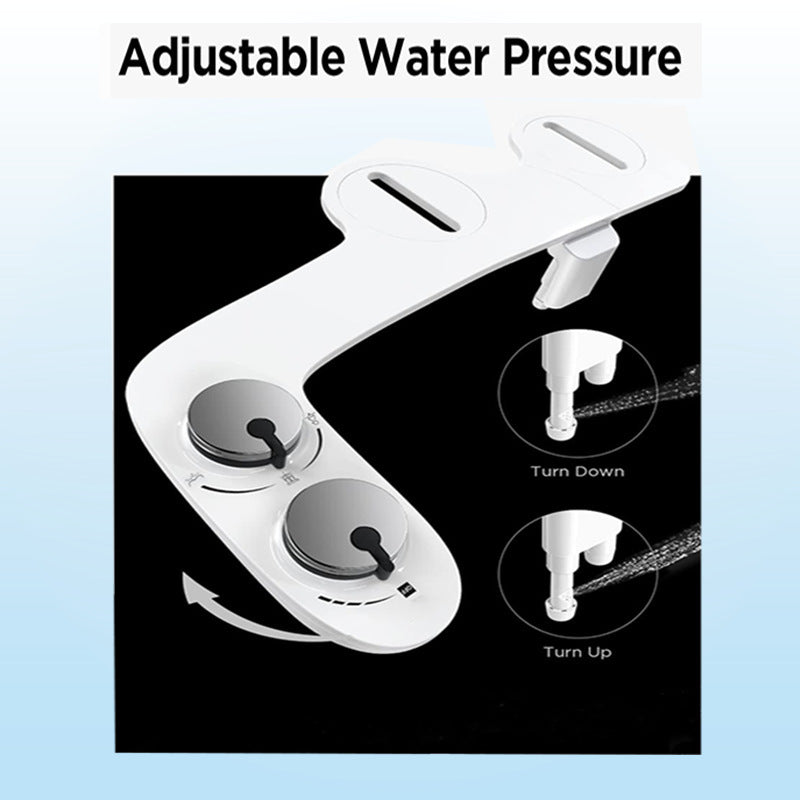 Double Nozzle Manual Without Electricity Bidet - Mubimart -  