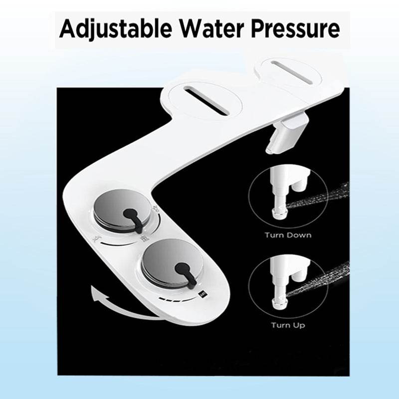 Double Nozzle Manual Without Electricity Bidet - Mubimart
