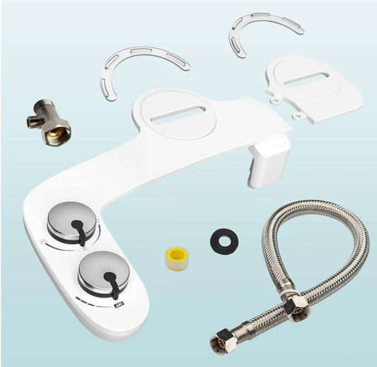 Double Nozzle Manual Without Electricity Bidet - Mubimart