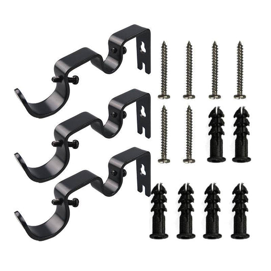 Double Rod Bracket For Household Curtain Accessories - Mubimart