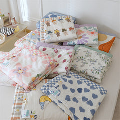 Double Sided Cotton Summer Cool Quilt - Mubimart - Bedding Set 