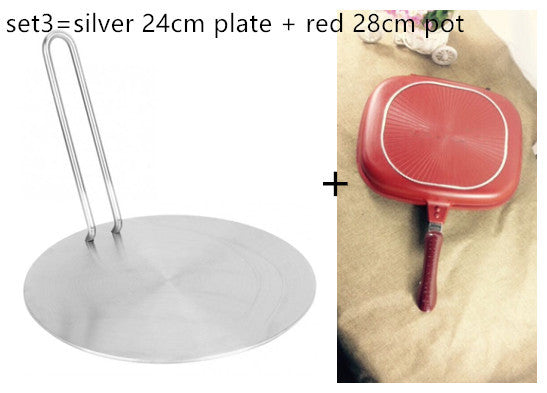 Double Sided Fry Pan - Mubimart -  